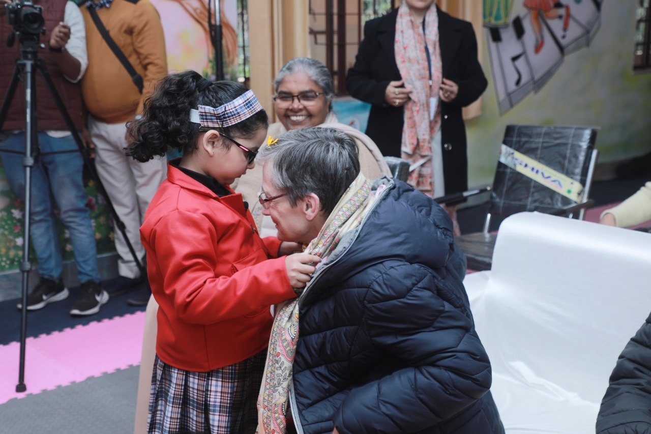 Visit of  mother general Sr. Veronica